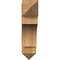 Ekena Millwork Westlake Arts & Crafts Rough Sawn Bracket, Western Red Cedar, 6"W x 24"D x 24"H BKT06X24X24WTL03RWR - alternate 4
